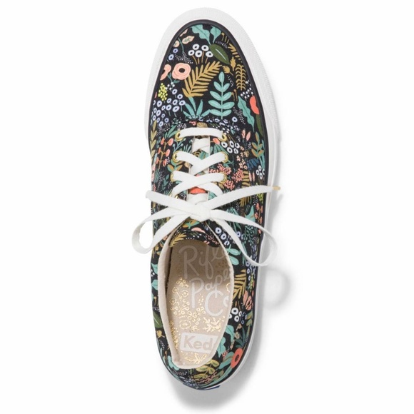 NWT Anthro Keds x Rifle Paper Co. Lourdes Sneakers - Picture 4 of 7